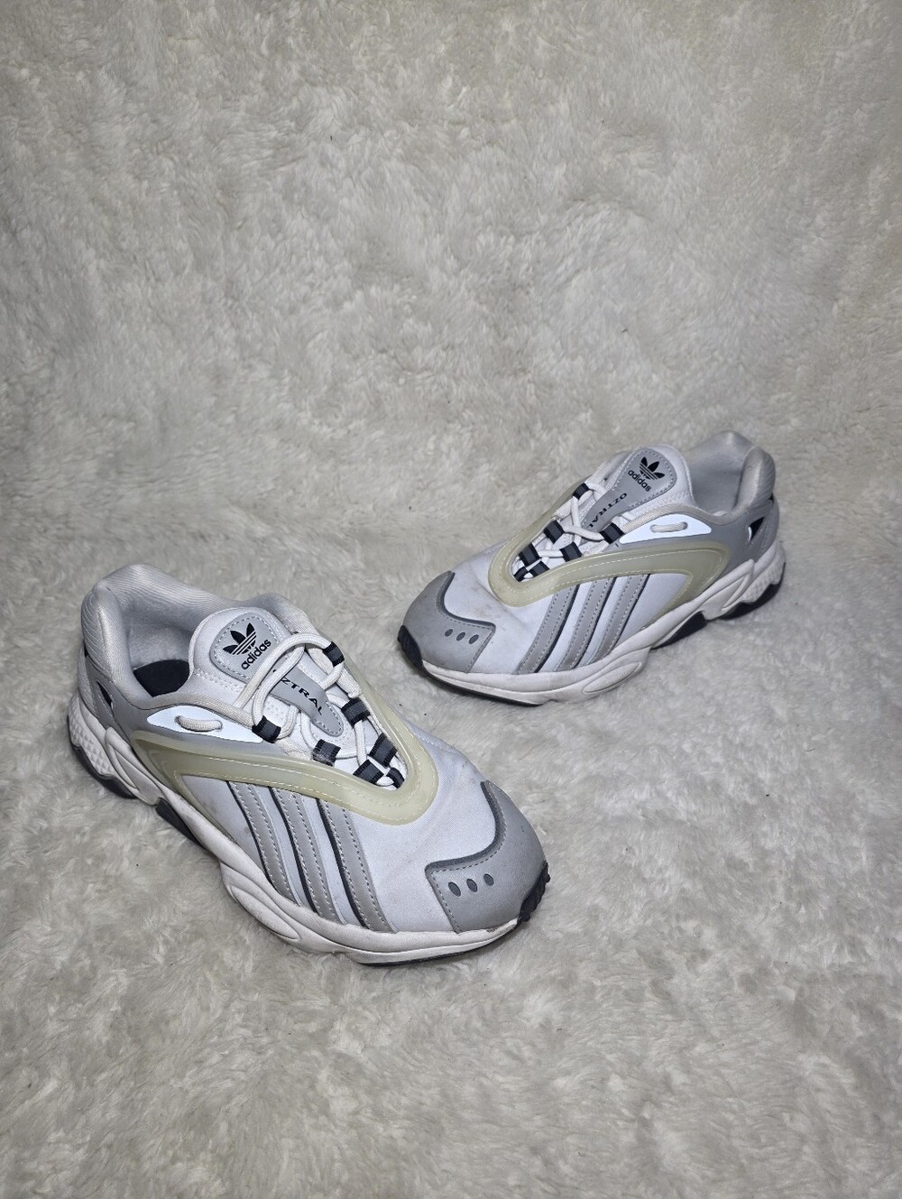 Adidas Originals Oztral Chunky Y2K Sneaker Grey White HQ6765 Aesthetic Trainer 7
